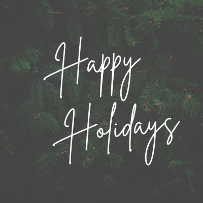 Green Happy Holidays Christmas Instagram Post